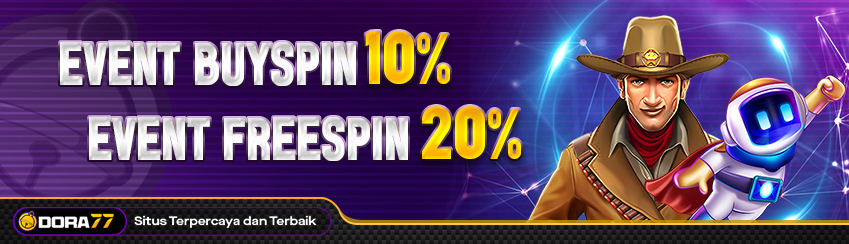 EVENT BUYSPIN & FREESPIN 10% & 20%