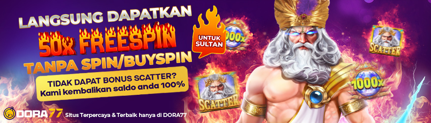 SULTAN FREESPIN 50X GATES OF OLYMPUS X1000 DORA77