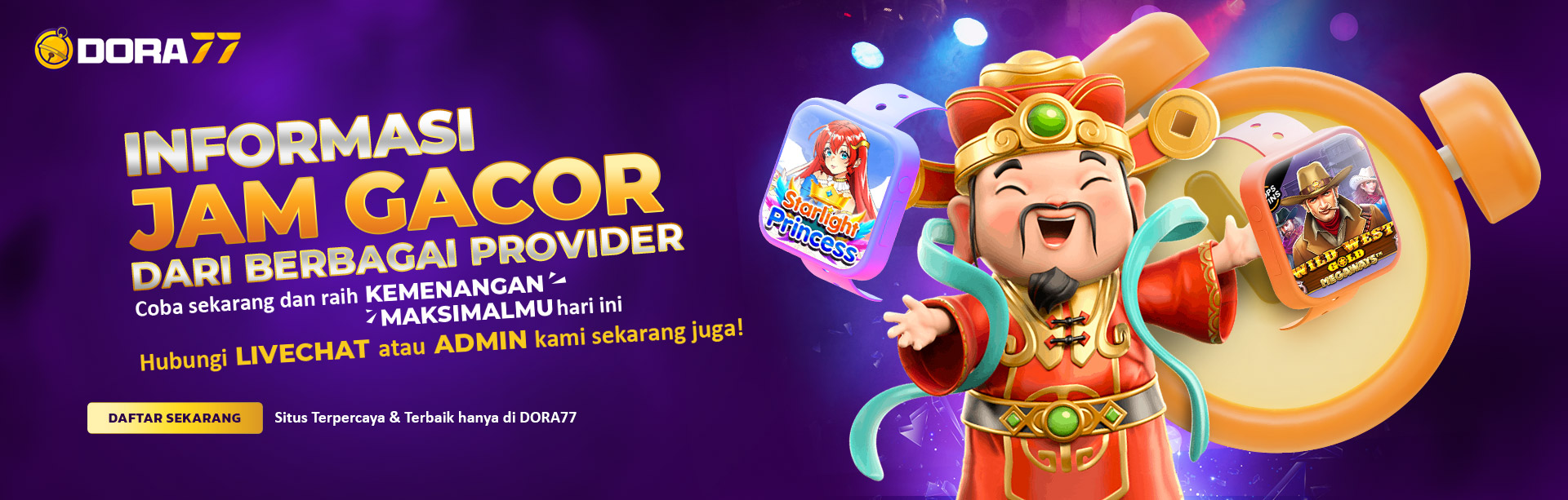 INFO JAM GACOR DORA77