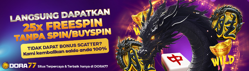 BONUS FREESPIN 25X MAHJONG WINS 3 - BLACK SCATTER HITAM DORA77